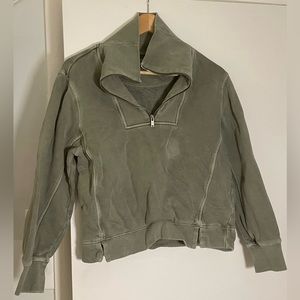 Alex Mill Sweatshirt with Zipper Funnel Neck